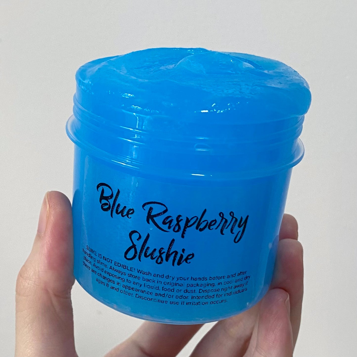 Blue Raspberry Slushie Jelly Slime