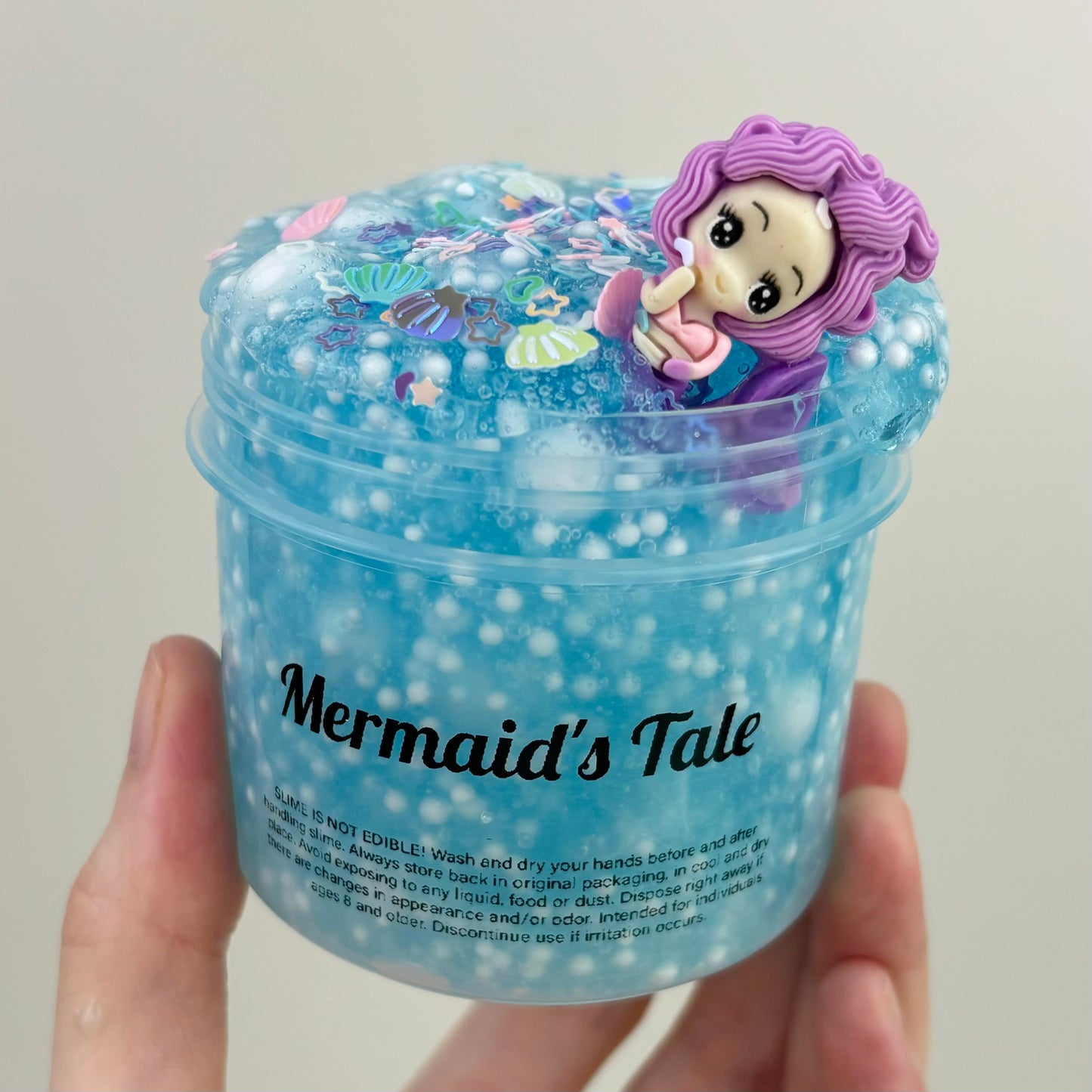 Mermaid's Tale DIY Floam Slime