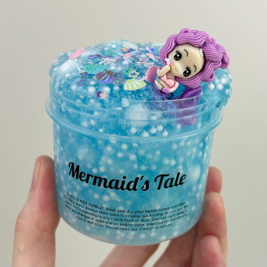 Mermaid's Tale DIY Floam Slime