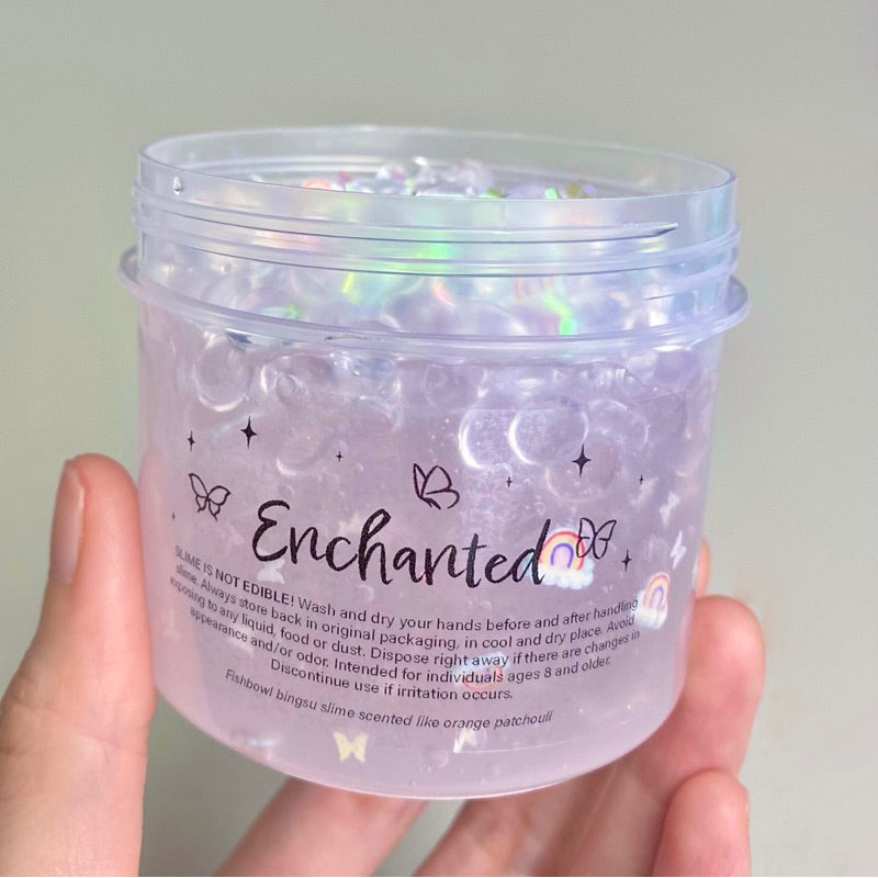 Enchanted Fishbowl Glitter Slime