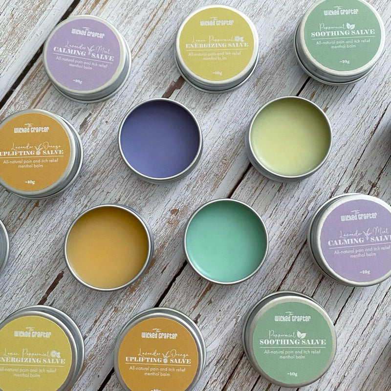 Natural Pain and Itch Relief Menthol Balm / Salve